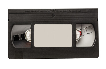 Black video cassette