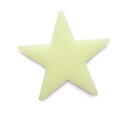 Obraz premium Blank star toy closeup