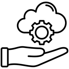 Cloud Service Icon
