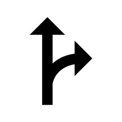 Arrow on transparent background