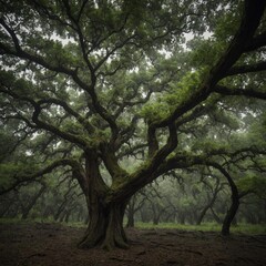 How do trees influence local and global weather patterns?