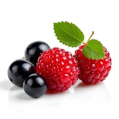 raspberry and blackberry