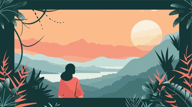 Carriel Paisa Flat Vector Illustration with Colombian Traditional Shoe