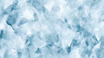 Obraz premium Abstract Blue Crystalline Cloud Formation Design