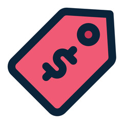 tag icon for illustration