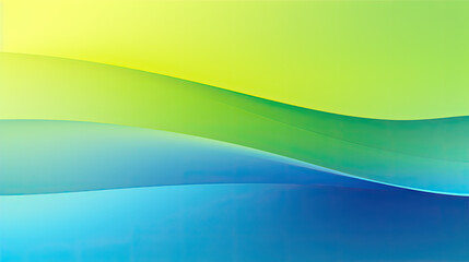 Abstract Green Blue Yellow Gradient Background Texture