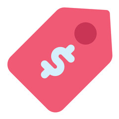 tag icon for illustration