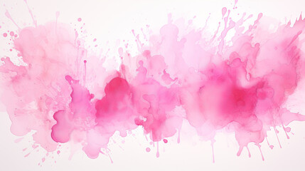 Pink Watercolor Abstract Background Texture