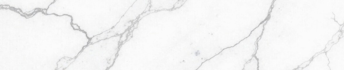 Obraz premium Seamless white marble texture, panoramic view, stone, luxury, design