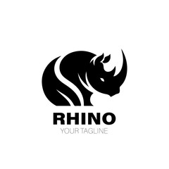 Rhino Logo. Rhino Logo Design. Rhino Logo Brand. Rhino Logo © Illustratext