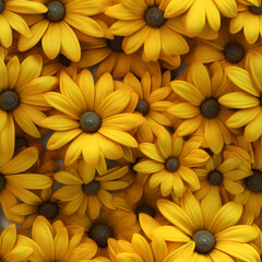 yellow flowers close up of yellow flowers, yellow flowers background, floral pattern wallpaper

