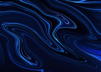 abstract blue background with waves
