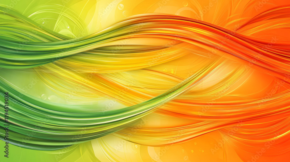 Poster set of abstract template banner with color circles