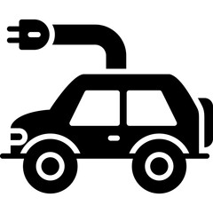 Electric Car Icon