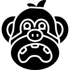 Shocked Ape Icon