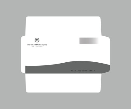 Simple Minimalistic Creative Envelope Template Design