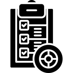 Fototapeta premium Goal Icon