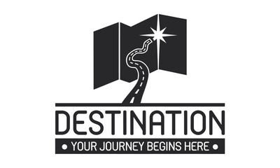 Destination Travel Vector Clipart Set with Exploration and Adventure Themes