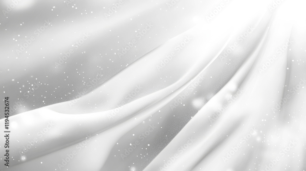 Poster realistic white bokeh light effect isolated on transparent background. vector illustration of silver