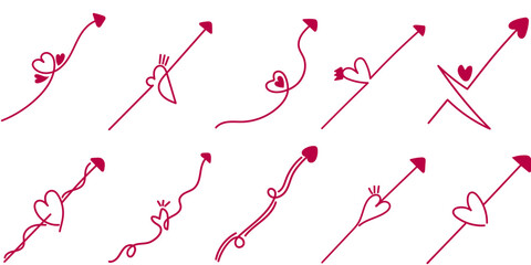 Valentine Heart Arrow