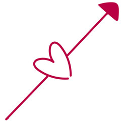 Valentine Heart Arrow