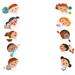 科学や物理や宇宙など研究をしている子供達のメッセージ