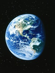 Fototapeta premium Vivid Earth: A Globular Perspective