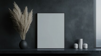 "Minimalist Canvas Mockup for Product Advertising"