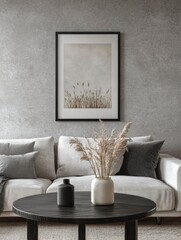 Modern Interior Decor with Abstract Art