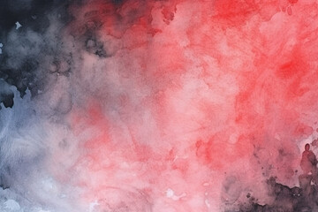 Abstract Soft Light Red Grunge Wall Texture Background 
Red background with texture and distressed vintage grunge and watercolor paint stains in elegant Christmas backdrop 