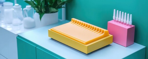 Colorful Organizers for Creative Workspace