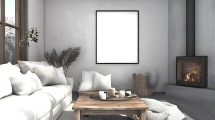 Bright, airy living room with large windows and contemporary furniture.