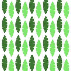 EXOTIC SUMMER RETRO LEAVES DESIGN PATTERN
