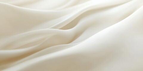 Obraz premium Whispers of Elegance: Wavy Fabric Texture