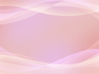 ピンク色の抽象的なウェーブの美しい背景