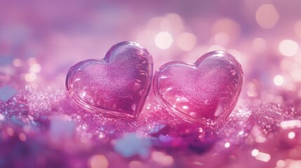 Obraz premium Heartfelt Valentine's Day Illustration