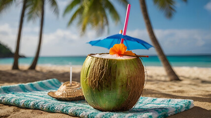 cocktail on the beach