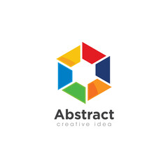 Creative Abstract Concept Logo Design Template