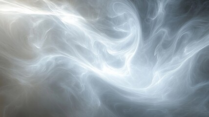 Fototapeta premium Abstract swirling light patterns, ethereal cosmic background