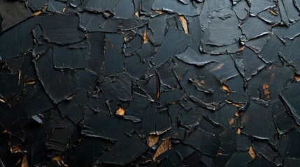 Obraz premium Black textured wall background