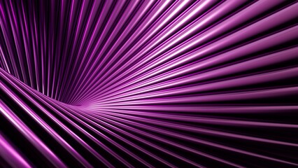 Abstract background with metallic waves, shiny surface in dark tones, modern design for wallpapers, presentations, banners, and graphic design