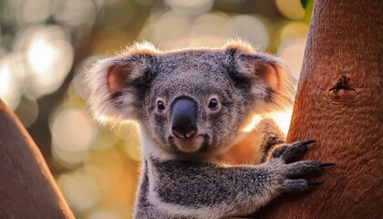 Obraz premium a cute koala, AI generated
