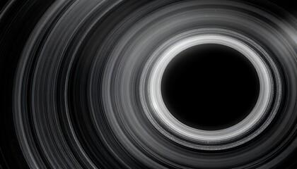 Abstract Circular Design: Monochromatic Rings and a Central Void