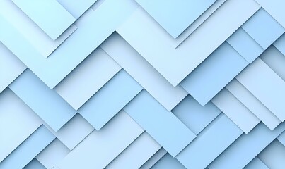 Cool Gradient Blues, a sleek composition of clean geometric shapes in harmonious blue tones creating a modern and calming visual experience