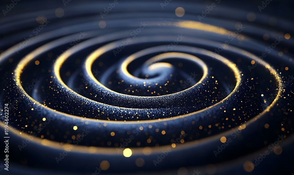 Poster deep blue swirling texture, a mesmerizing backdrop with fluid patterns, evoking a sense of depth and