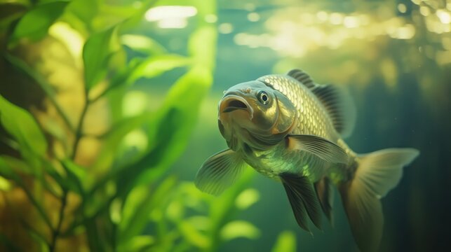 "Symbiotic Harmony: Fish and Greens in an Aquaponics System"