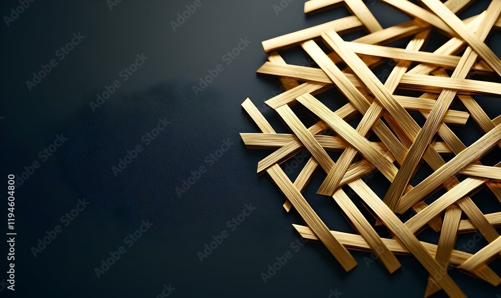 Aufkleber laser engraved geometric shapes on a dark surface, showcasing intricate patterns and modern design e