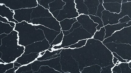 Black marble texture with white veins wallpaper background