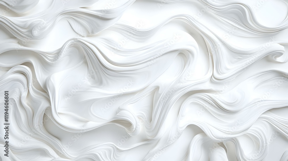 Aufkleber curled white paper unveiling smooth blank surface, an elegant display of simplicity, inviting creati