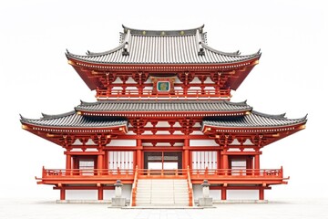 Obraz premium Japanese temple architecture building religion.